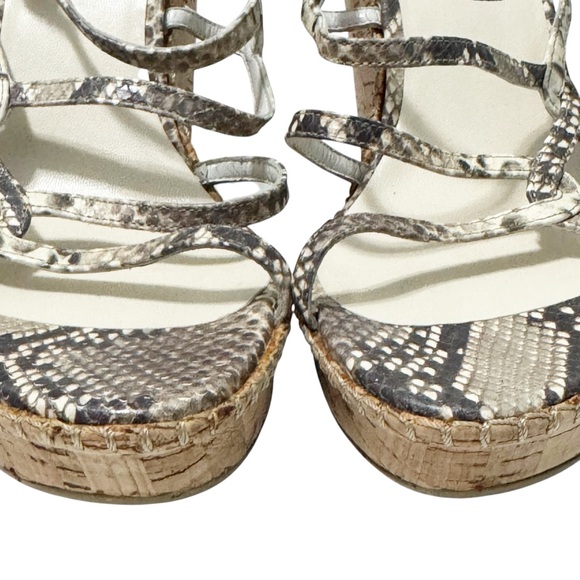 Stuart Weitzman Acrobat Roccia Serpent Wedge 8.5 - Picture 4 of 16